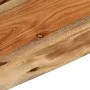 Rectangular wall shelf acacia wood live edge 50x30x2.5 cm by , Shelves and shelves - Ref: Foro24-370235, Price: 39,01 €, Disc...