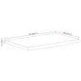 Rectangular wall shelf acacia wood live edge 50x30x2.5 cm by , Shelves and shelves - Ref: Foro24-370235, Price: 39,01 €, Disc...