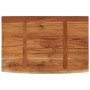 Rectangular wall shelf acacia wood live edge 70x40x2.5 cm by , Shelves and shelves - Ref: Foro24-370249, Price: 47,92 €, Disc...