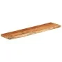 Rectangular acacia wood board live edge 160x40x2.5 cm by , Table tops - Ref: Foro24-370256, Price: 124,70 €, Discount: %