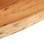 Rectangular acacia wood board live edge 160x40x2.5 cm by , Table tops - Ref: Foro24-370256, Price: 124,70 €, Discount: %