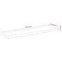 Rechteckiges Akazienholzbrett mit lebender Kante 160 x 40 x 2,5 cm von , Tischplatten - Ref: Foro24-370256, Preis: 124,70 €, ...