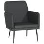 Sillón de cuero sintético negro 61x78x80 cm en Sillones | Comprar online en Foro24