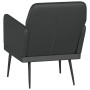 Sillón de cuero sintético negro 61x78x80 cm en Sillones | Comprar online en Foro24