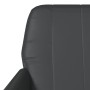 Sillón de cuero sintético negro 61x78x80 cm en Sillones | Comprar online en Foro24