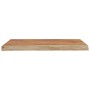 Estante pared rectangular madera acacia borde vivo 40x30x3,8 cm de , Estantes y estanterías - Ref: Foro24-370282, Precio: 30,...