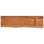 Rectangular wall shelf acacia wood live edge 110x30x3.8cm by , Shelves and shelves - Ref: Foro24-370289, Price: 63,10 €, Disc...
