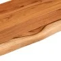 Rectangular wall shelf acacia wood live edge 110x30x3.8cm by , Shelves and shelves - Ref: Foro24-370289, Price: 63,10 €, Disc...