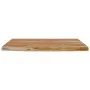Rectangular wall shelf acacia wood live edge 60x40x3.8 cm by , Shelves and shelves - Ref: Foro24-370296, Price: 48,40 €, Disc...