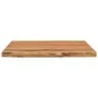 Square wall shelf acacia wood live edge 40x40x3.8 cm by , Shelves and shelves - Ref: Foro24-370294, Price: 38,09 €, Discount: %