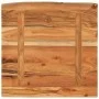 Square wall shelf acacia wood live edge 40x40x3.8 cm by , Shelves and shelves - Ref: Foro24-370294, Price: 38,09 €, Discount: %