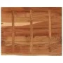 Rechteckiges Brett aus Akazienholz mit lebender Kante, 100 x 80 x 2,5 cm von , Schreibtischzubehör und Produkte - Ref: Foro24...