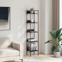 Bücherregal mit 5 Regalen aus braunem Eichenholz 35x30x174 cm von , Bücherregale und Regale - Ref: Foro24-838857, Preis: 53,5...