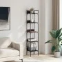 Librería de 5 estantes madera roble marrón 35x30x174 cm de , Librerías y estanterías - Ref: Foro24-838857, Precio: 52,89 €, D...