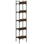 Librería de 5 estantes madera roble marrón 35x30x174 cm de , Librerías y estanterías - Ref: Foro24-838857, Precio: 52,89 €, D...