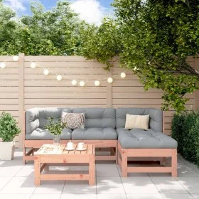 Garden sofa set 5 pieces solid Douglas fir wood by , Garden sets - Ref: Foro24-3186177, Price: 283,55 €, Discount: %