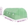 Gewächshaus 18m² 600x300x200 cm von vidaXL, Gewächshäuser - Ref: Foro24-45536, Preis: 226,86 €, Rabatt: %