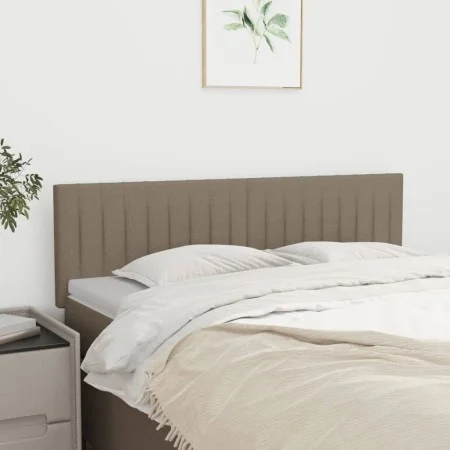 Cabeceros 2 unidades tela gris taupe 72x5x78/88 cm de , Cabeceros y pies de cama - Ref: Foro24-346246, Precio: 61,82 €, Descu...