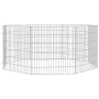Jaula para conejos 8 paneles hierro galvanizado 54x60 cm de , Jaulas y habitáculos para animales pequeños - Ref: Foro24-17157...