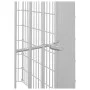 Rabbit cage 8 panels galvanized iron 54x60 cm by , Cages and habitats for small animals - Ref: Foro24-171574, Price: 30,40 €,...
