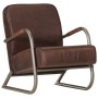 Brauner Sessel aus echtem Leder von , Sessel - Ref: Foro24-359632, Preis: 260,08 €, Rabatt: %