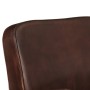Sillón de cuero auténtico marrón de , Sillones - Ref: Foro24-359632, Precio: 259,96 €