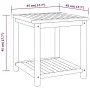 Solid acacia wood side table 45x45x45 cm by vidaXL, Coffee table - Ref: Foro24-44128, Price: 57,12 €, Discount: %