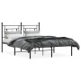 Bettgestell mit schwarzem Metallkopfteil 135x190 cm von , Betten und Lattenroste - Ref: Foro24-374338, Preis: 95,20 €, Rabatt: %