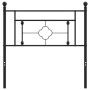 Cabecero de metal negro 90 cm de , Cabeceros y pies de cama - Ref: Foro24-374367, Precio: 28,80 €, Descuento: %