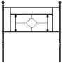 Kopfteil aus schwarzem Metall, 90 cm von , Kopf- und Fußteile - Ref: Foro24-374367, Preis: 29,04 €, Rabatt: %