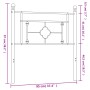 Cabecero de metal negro 90 cm de , Cabeceros y pies de cama - Ref: Foro24-374367, Precio: 28,80 €, Descuento: %