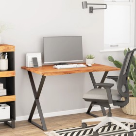 Tablero de escritorio rectangular madera acacia 100x80x2,5 cm