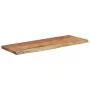 Rectangular wall shelf acacia wood live edge 80x30x2.5 cm by , Shelves and shelves - Ref: Foro24-370238, Price: 50,49 €, Disc...