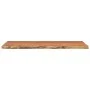 Rechteckiges Brett aus Akazienholz mit lebender Kante, 80 x 40 x 2,5 cm von , Tischplatten - Ref: Foro24-370250, Preis: 69,55...