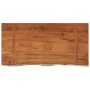 Rechteckiges Brett aus Akazienholz mit lebender Kante, 80 x 40 x 2,5 cm von , Tischplatten - Ref: Foro24-370250, Preis: 69,55...