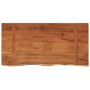 Rectangular board acacia wood live edge 80x40x2.5 cm by , Table tops - Ref: Foro24-370250, Price: 51,57 €, Discount: %