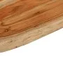 Rechteckige Badezimmerarbeitsplatte aus massivem Akazienholz 70x60x2,5 cm von , Arbeitsplatten - Ref: Foro24-370259, Preis: 7...
