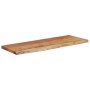 Rechteckiges Wandregal aus Akazienholz mit lebender Kante, 50 x 20 x 3,8 cm von , Regale und Regale - Ref: Foro24-370271, Pre...