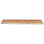 Rechteckiges Wandregal aus Akazienholz mit lebender Kante, 50 x 20 x 3,8 cm von , Regale und Regale - Ref: Foro24-370271, Pre...