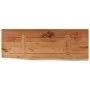 Rectangular wall shelf acacia wood live edge 50x20x3.8 cm by , Shelves and shelves - Ref: Foro24-370271, Price: 34,57 €, Disc...