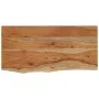 Rectangular wall shelf acacia wood live edge 60x30x3.8 cm by , Shelves and shelves - Ref: Foro24-370284, Price: 47,13 €, Disc...