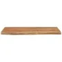 Rectangular wall shelf acacia wood live edge 60x30x3.8 cm by , Shelves and shelves - Ref: Foro24-370284, Price: 47,13 €, Disc...