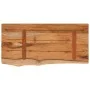 Rectangular wall shelf acacia wood live edge 60x30x3.8 cm by , Shelves and shelves - Ref: Foro24-370284, Price: 47,13 €, Disc...