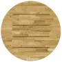Solid oak round table surface 23 mm thick, 700 mm in diameter. by vidaXL, Table tops - Ref: Foro24-245984, Price: 96,41 €, Di...