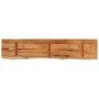 Rectangular board acacia wood live edge 160x30x3.8 cm by , Table tops - Ref: Foro24-370292, Price: 128,11 €, Discount: %