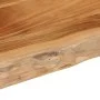 Rectangular board acacia wood live edge 90x40x3.8 cm by , Table tops - Ref: Foro24-370299, Price: 98,87 €, Discount: %