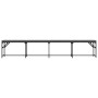 Banco de comedor acero y tela gris oscuro 248x32x45 cm de , Bancos de comedor y cocina - Ref: Foro24-835228, Precio: 99,32 €,...