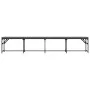 Steel and dark gray fabric dining bench 248x32x45 cm by , Dining and kitchen benches - Ref: Foro24-835228, Price: 98,17 €, Di...