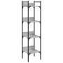 Librería de 4 estantes madera gris Sonoma 35x30x138,5 cm de , Librerías y estanterías - Ref: Foro24-838851, Precio: 43,86 €, ...