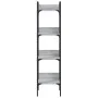 Librería de 4 estantes madera gris Sonoma 35x30x138,5 cm de , Librerías y estanterías - Ref: Foro24-838851, Precio: 43,86 €, ...